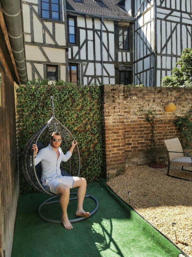 Апартаменти Les Cieux De La Cathedrale - Calme - Jardin - Wifi Труа Екстер'єр фото