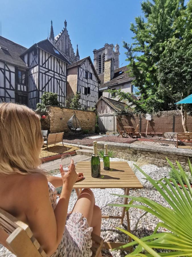Апартаменти Les Cieux De La Cathedrale - Calme - Jardin - Wifi Труа Екстер'єр фото